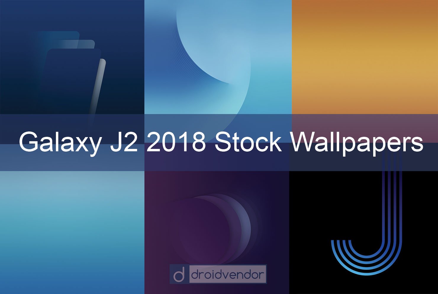 Samsung Galaxy J2 2018 Stock Wallpapers